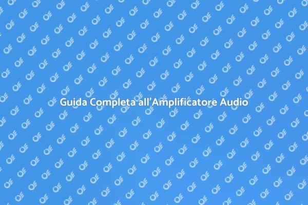 Come Installare un Amplificatore Audio