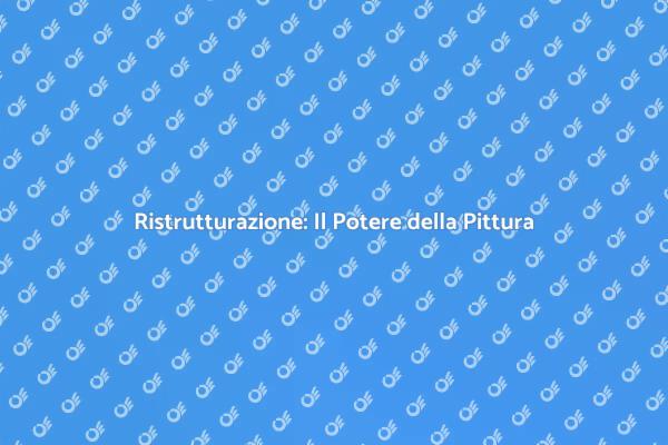 Trasforma i Tuoi Interni con la Pittura