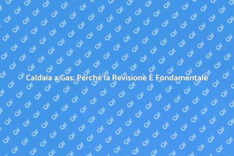 Revisione Caldaia a Gas: Investimento Sicuro