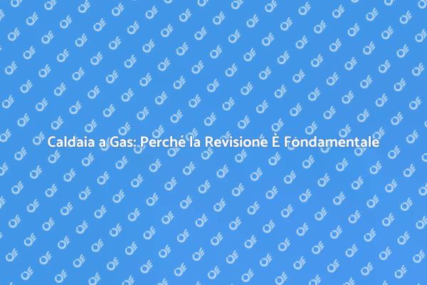 La Manutenzione della Caldaia a Gas