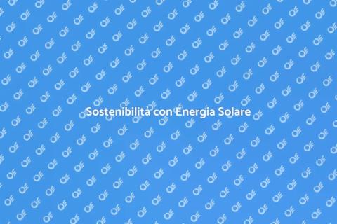 Progettare Energia Solare Sostenibile