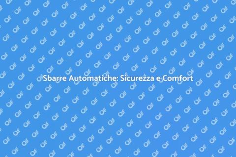 Gestione Sbarre Automatiche Sicura