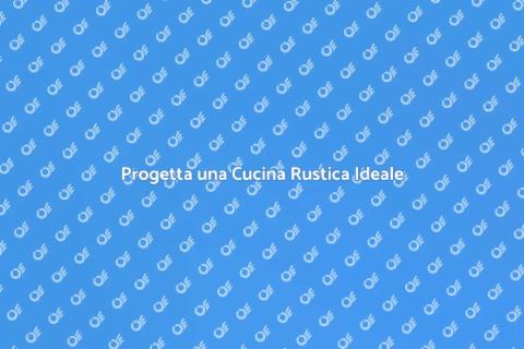 Cucina Rustica con Bancone Snack