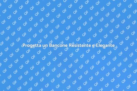 Bancone per Negozio a Lunga Durata