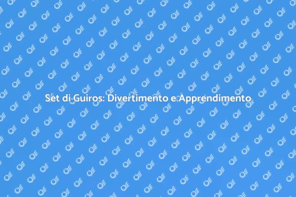 Guiros: Giocattoli Creativi per Bambini