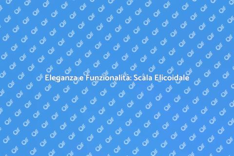 Scala Elicoidale in Acciaio: Eleganza