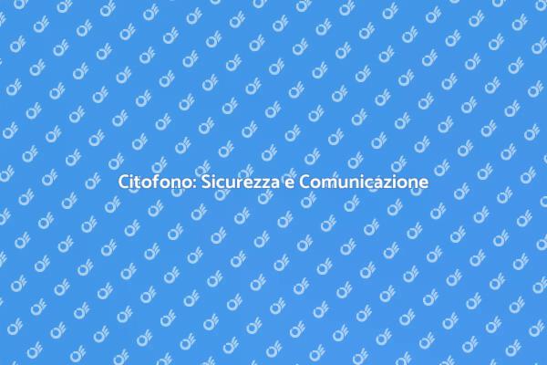 Citofono: Essenziale per i Condomini