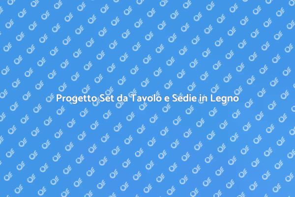 Rinnova il Tuo Terrazzo con un Set in Legno