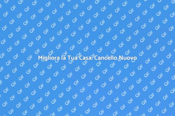Cancello Ideale: Sicurezza e Bellezza