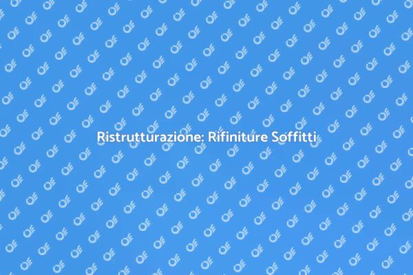 Trasforma i Tuoi Soffitti con Stile