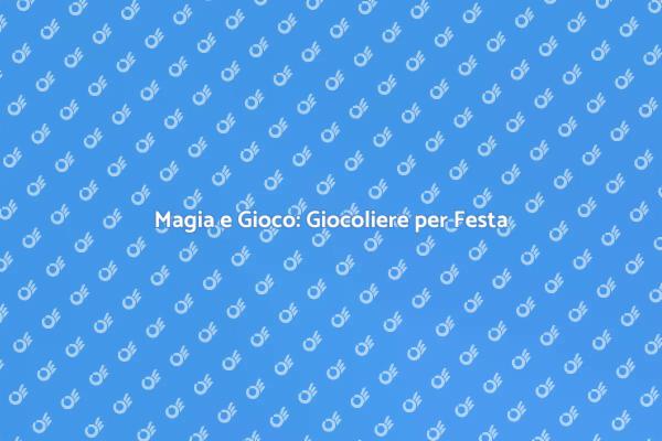 Giocoliere: Magia per la Festa dei Bambini