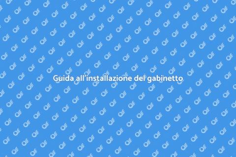 Installazione e sostituzione gabinetto