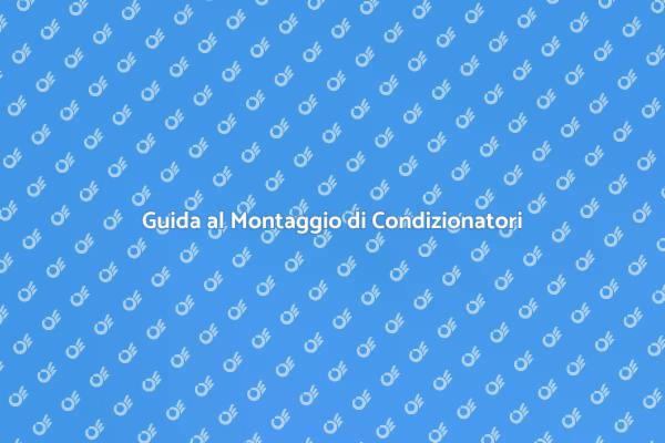 Montaggio Facile di Condizionatori Portatili