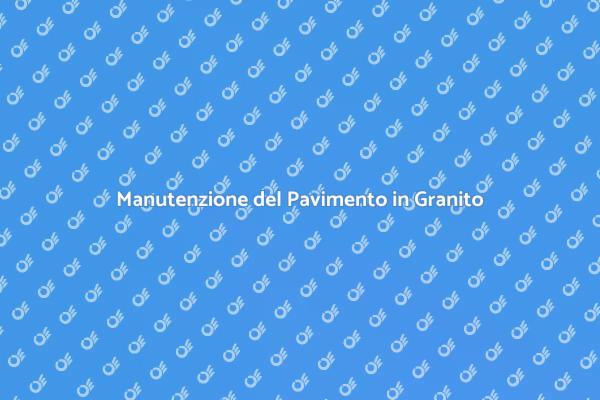 Come Riparare il Pavimento in Granito