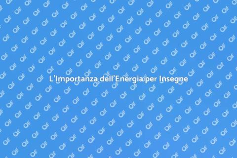 Energia per Insegne Luminose