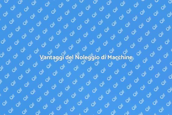Noleggio Macchine per Ristrutturazioni