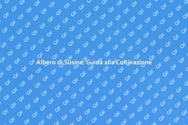 Coltivare un Albero di Susine nel Giardino