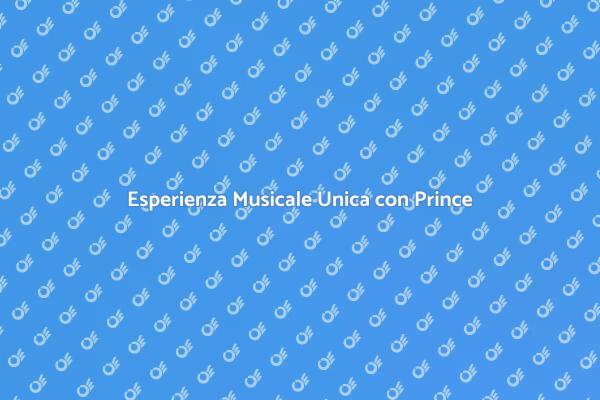 Un Concerto Solo per Te con Prince