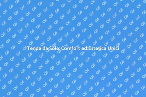 Tenda da Sole a Bracci con Cassonetto
