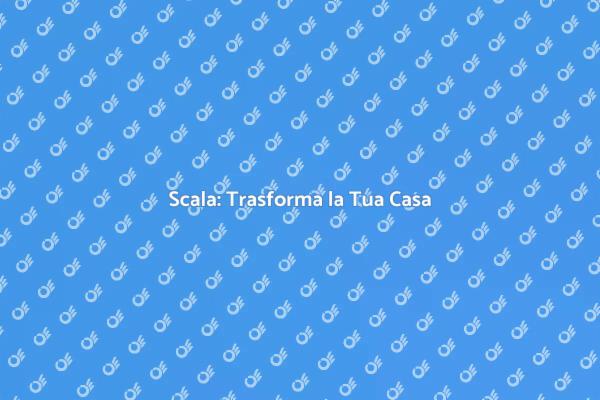 Ristrutturare con una Scala di Design