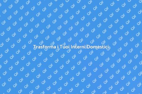 Restyling Interni Domestici