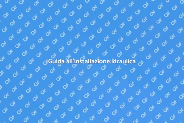 Come installare un impianto idraulico
