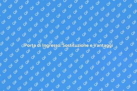 Sostituire una Porta di Ingresso
