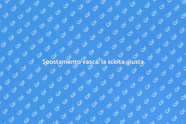 Trasporto vasca: affidati ai professionisti