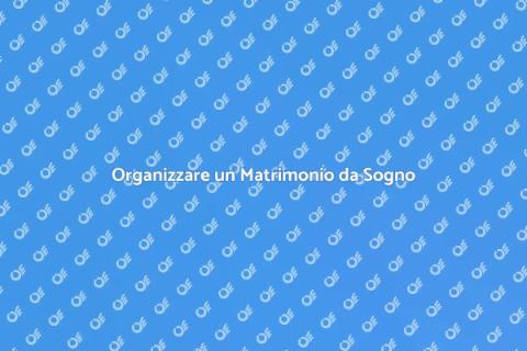 Matrimonio da Sogno all'Estero