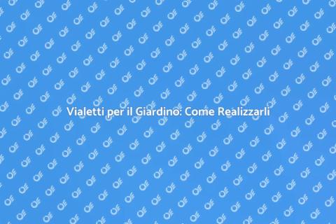 Posare un Vialetto: Guida al Giardino