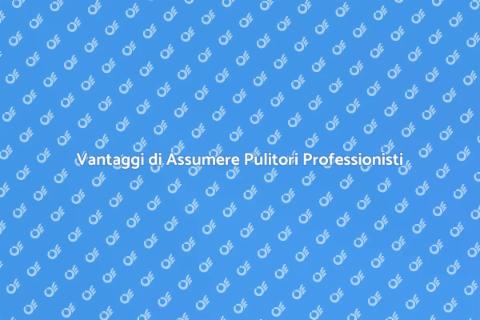 Assumere Addetti per Pulizia Finestre