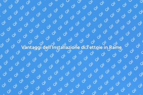 Tettoia in Rame: Eleganza e Funzionalità