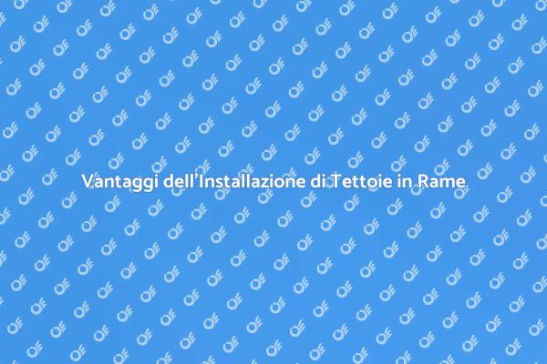 Tettoie in Rame: Stile e Funzionalità