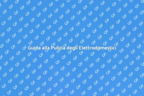 Pulizia Elettrodomestici in Casa