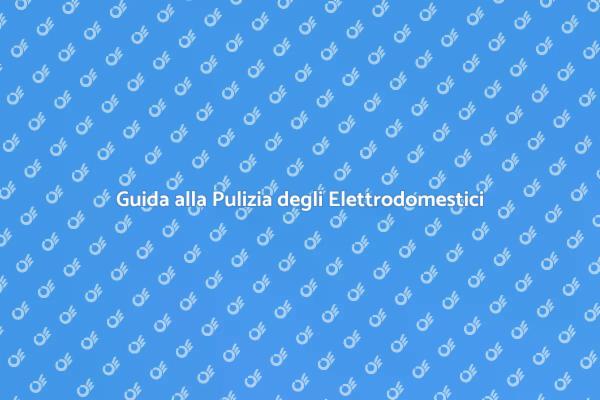 Manutenzione degli Elettrodomestici Facile