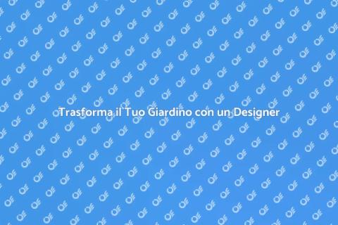 Designer di Esterni per la Tua Casa