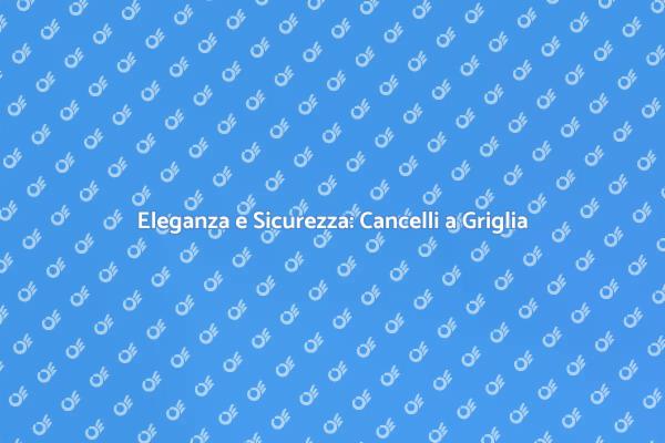 Cancello Elegante per la Tua Casa