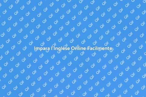 Corso di Inglese a Distanza Online