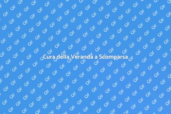Manutenzione della Veranda a Scomparsa