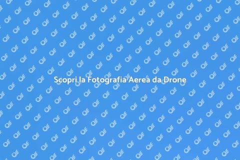 Fotografia Aerea da Drone Unica