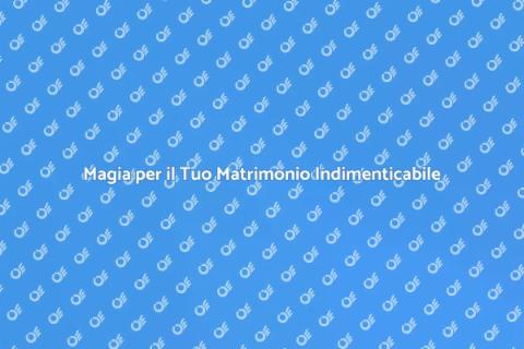 Prestigiatore per Feste di Matrimonio
