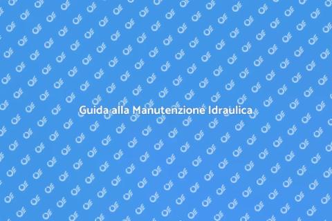 Manutenzione Impianto Idraulico Essenziale