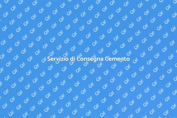 Consegna Veloce di Cemento