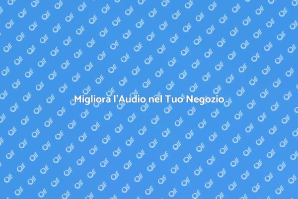 Rivoluziona il Tuo Spazio con Audio di Qualità