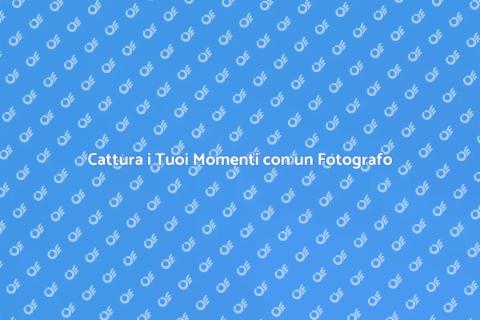 Fotografo per Eventi: Cattura Momenti