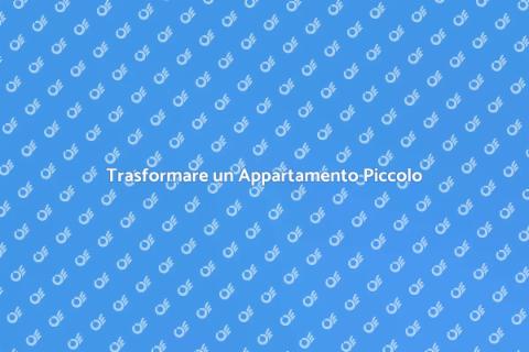Ristrutturare Appartamento Piccolo