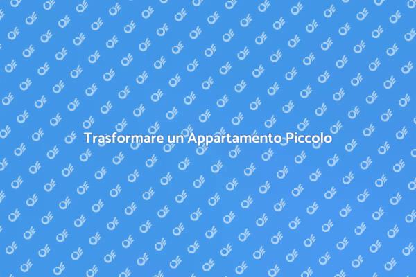 Ristrutturazione: Idee per Spazi Ristretti