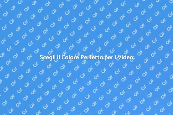 Importanza del Colore nei Video
