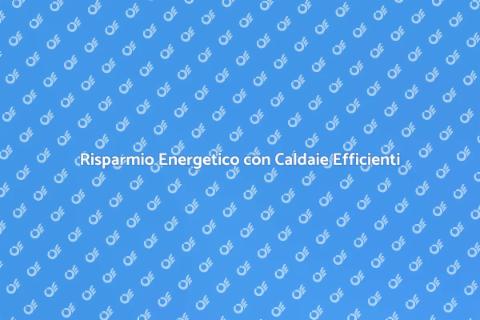 Caldaia a Condensazione Efficiente