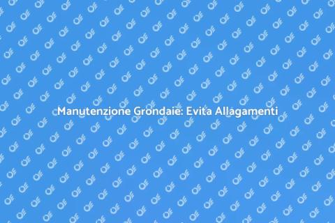 Proteggi le Grondaie dall'Allagamento